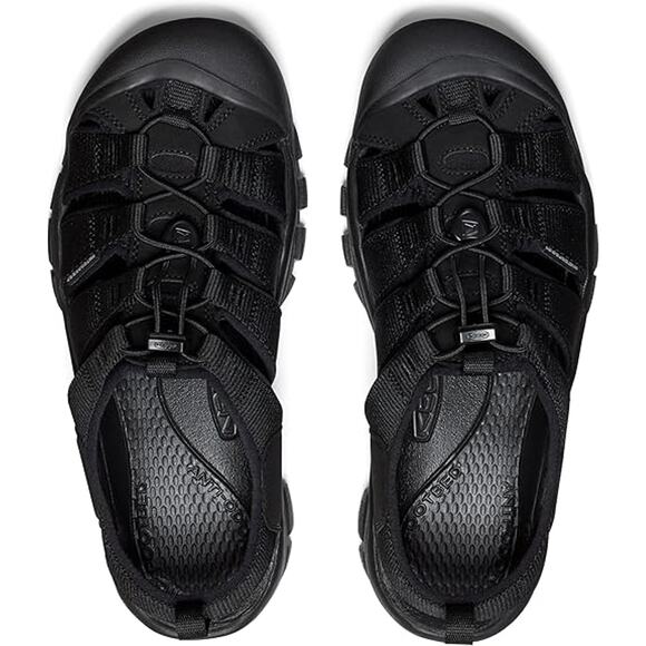 NWT KEEN Men’s Newport H2 Closed-Toe Water Sandals Black Size 13 - Picture 3 of 5
